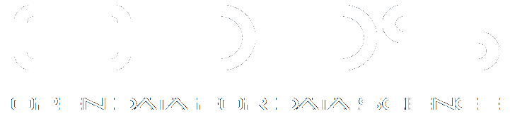 Open data for data science logo
